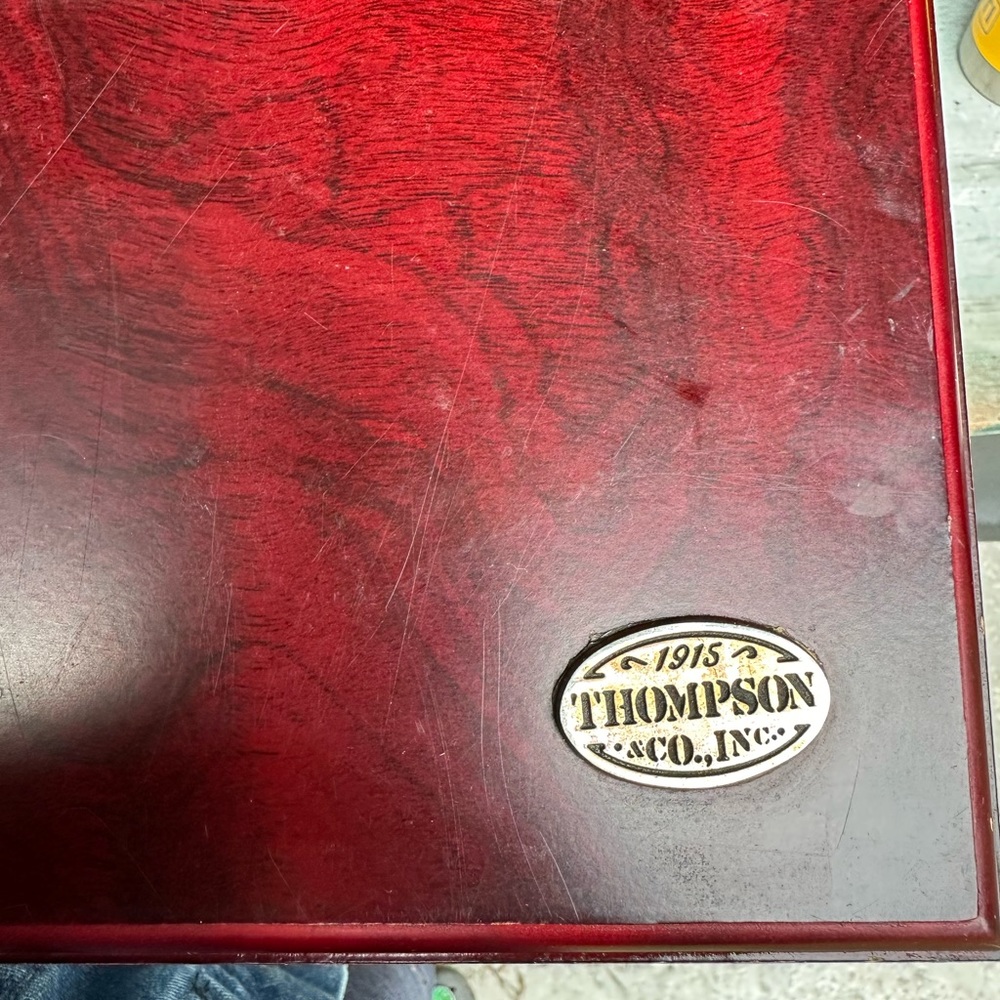 1915 Thompson Cigar Box